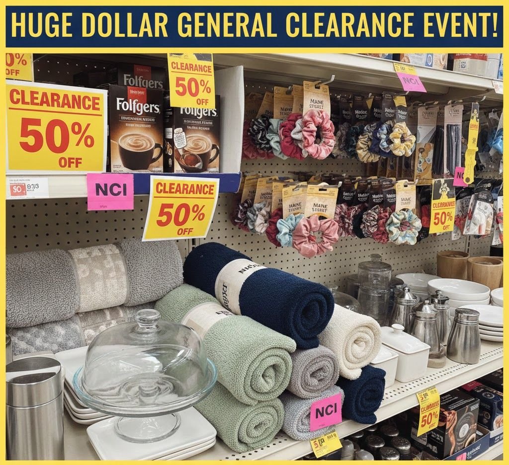 Huge Dollar General Clearance Event