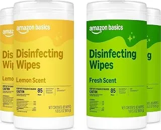 Amazon Basics Disinfecting Wipes 340 Count