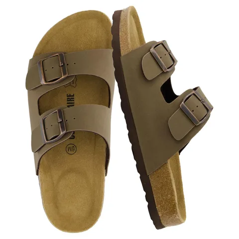 Cushionaire Lane Cork Footbed Sandals