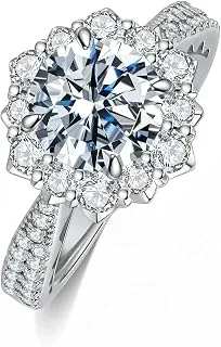Elio Passero Moissanite Engagement Ring