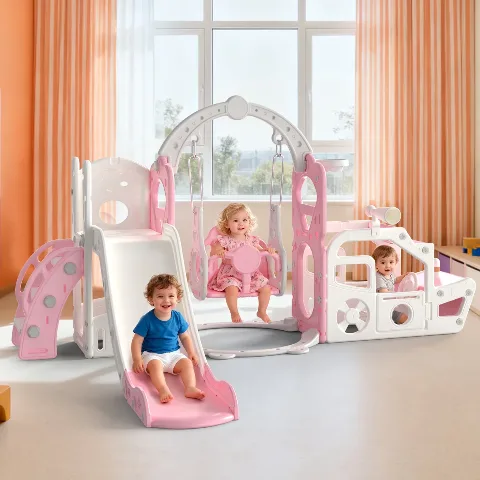 Funjoypals 6 In 1 Indoor Playground