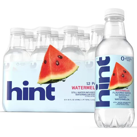 Hint Watermelon Flavored Water 12 Pack
