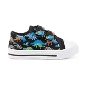 Kids Dinosaur Canvas Sneakers
