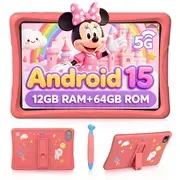 Kids Android 15 Tablet Pink