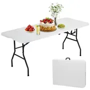 NiamVelo 6ft Folding Table