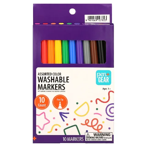 Pen+Gear Washable Markers 10ct