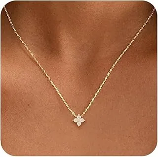 Zheshy Birthstone Gold Necklace