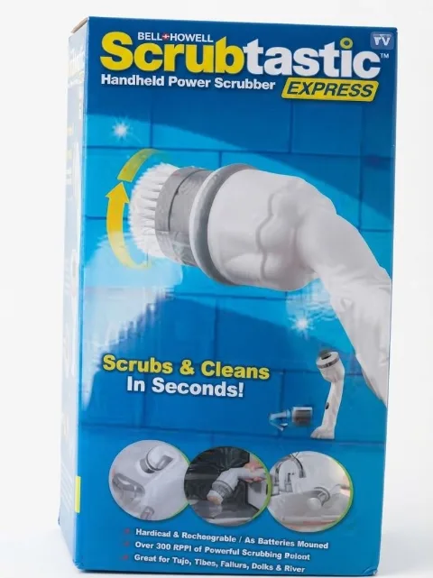 Bell+Howell Scrubtastic Express Handheld Power Scrubber