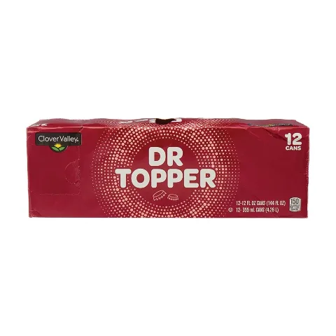 Clover Valley Dr Topper Soda 12 pk