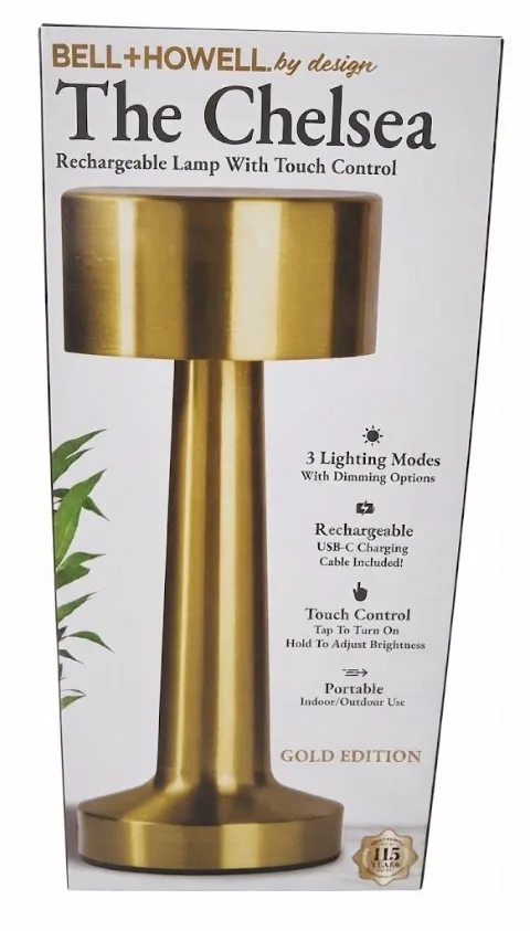 The Chelsea Rechargeable Lamp